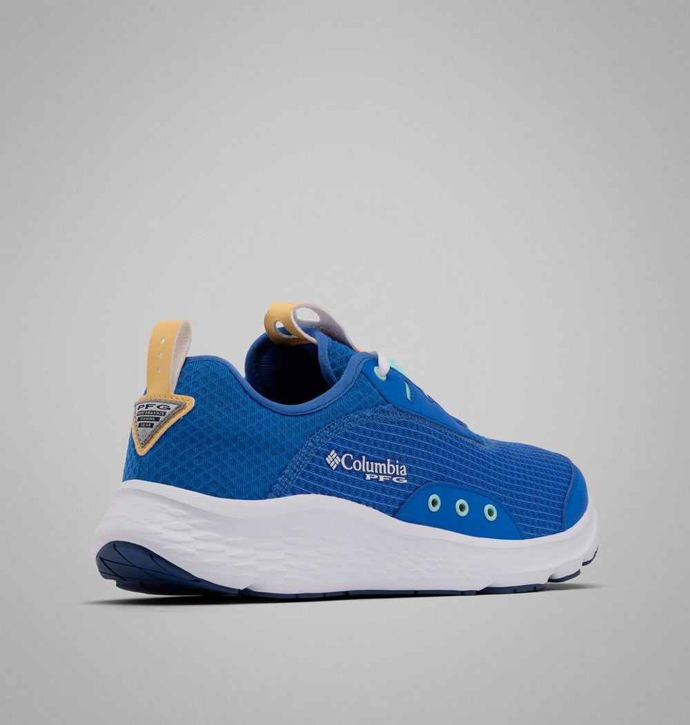 Men's Fishing Deck Shoe - Blue Red