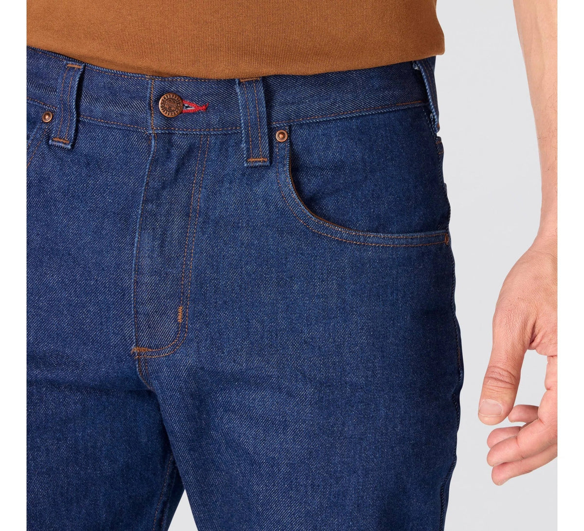 Men's Relaxed Straight-Leg Jeans - Dark Indigo