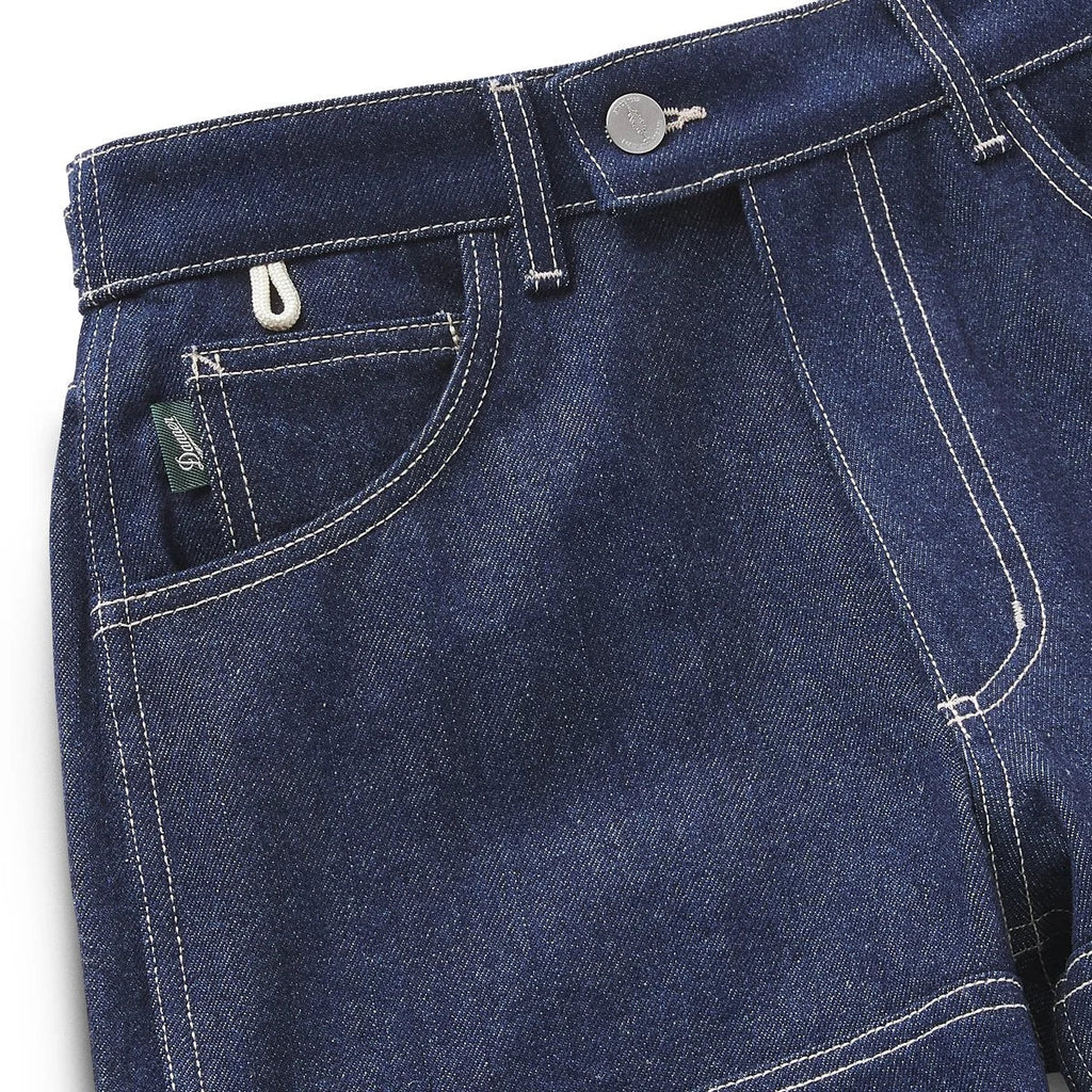 Women's Double-Knee Denim Work Pants - Indigo