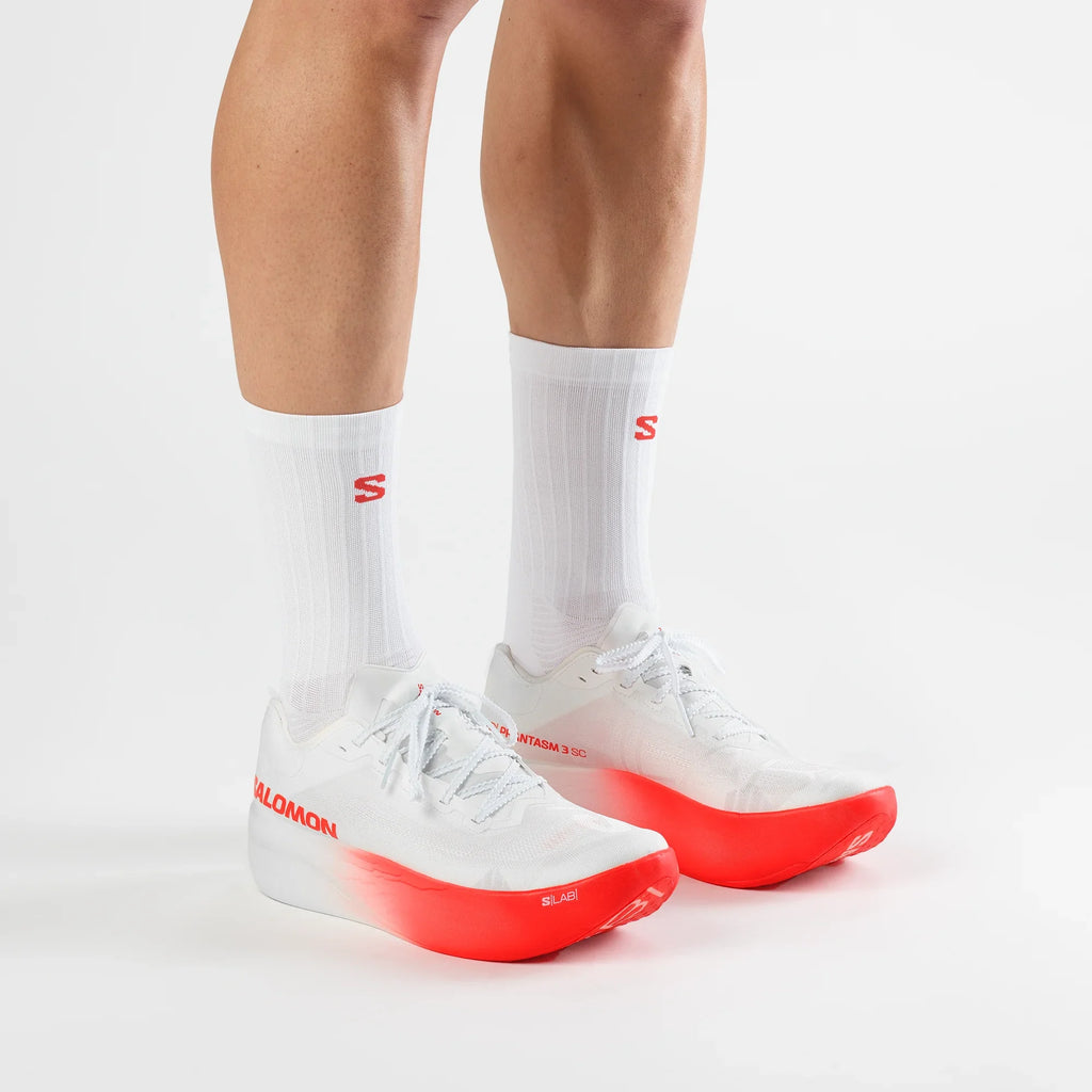 Unisex Carbon Plate Road Racing Shoes - White