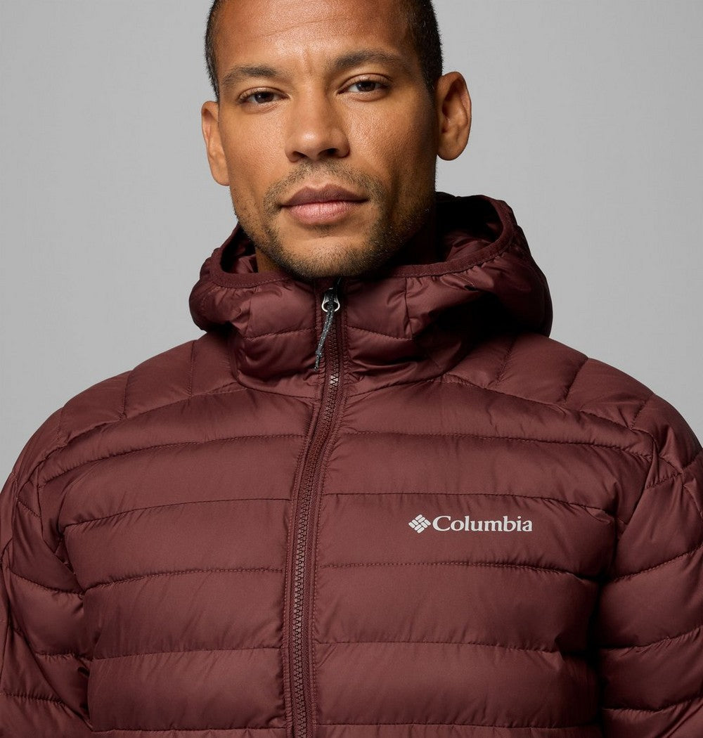 Men's Insulated Hooded Jacket - Redwood