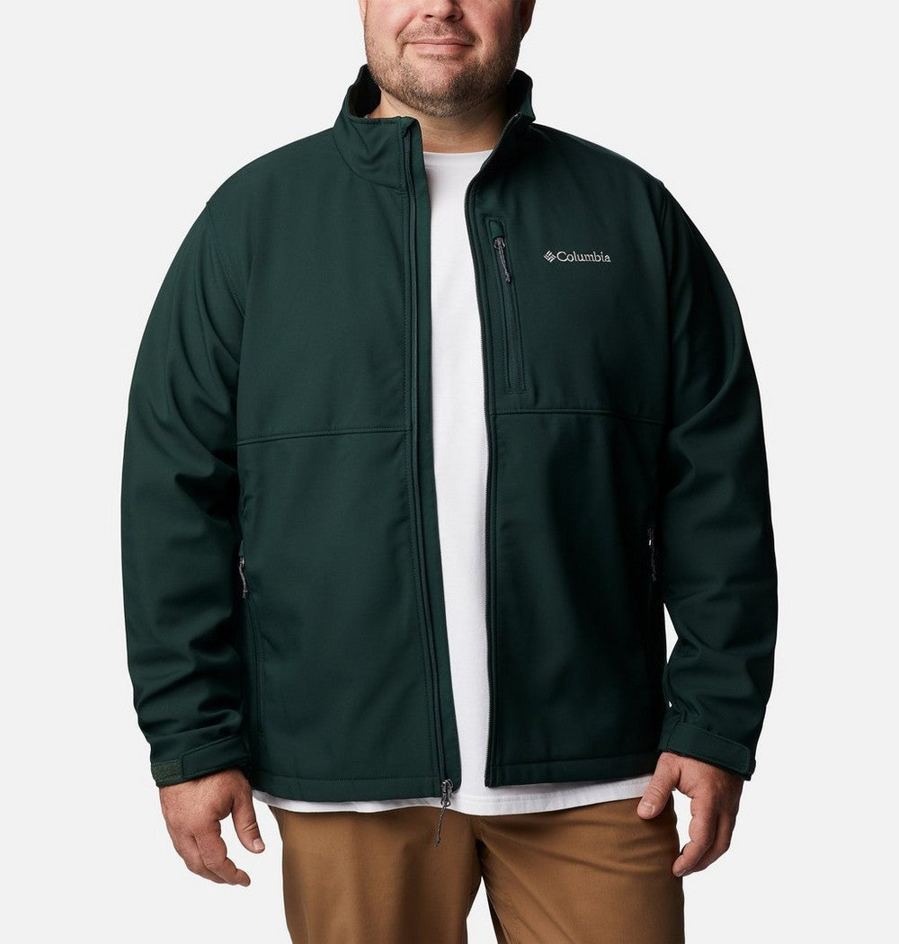 Men's Big Softshell Jacket - Grey
