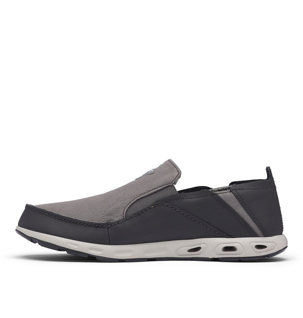 Men's Vented Slip-On Boat Shoe - Gray