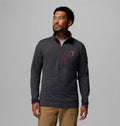 Men's Grid Fleece Half-Zip Pullover - Black