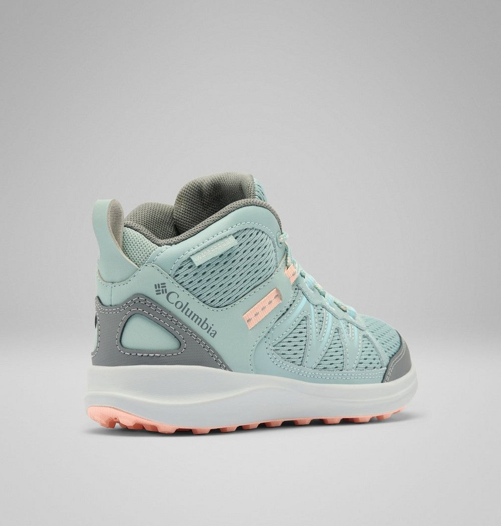 Kids' Waterproof Mid Hiking Shoe - Blue