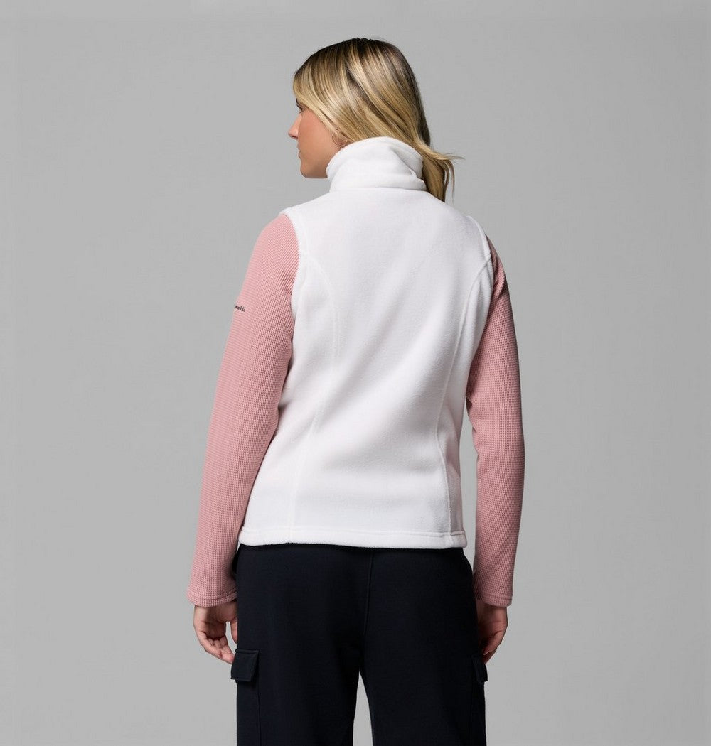 Women's Fleece Vest - Chalk