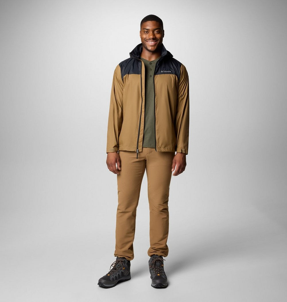 Men's Packable Light Rain Jacket - Tuscan