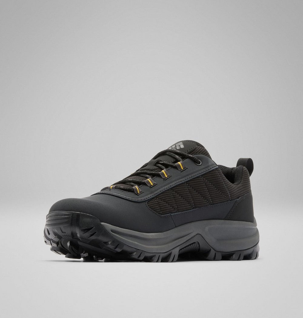 Men's Waterproof Low Hiking Shoe - Gray Red