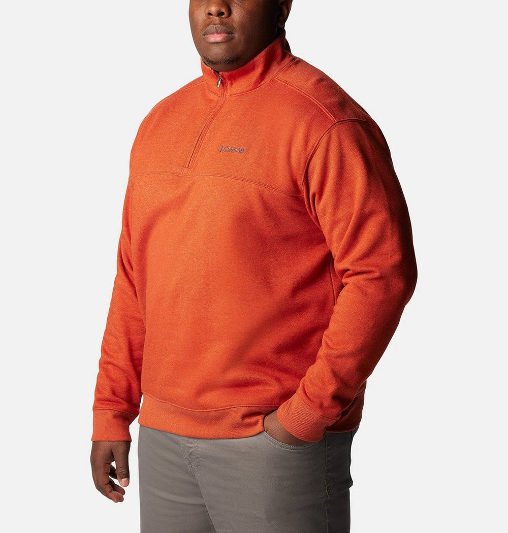 Men's Big Half-Zip Fleece Pullover - Blue