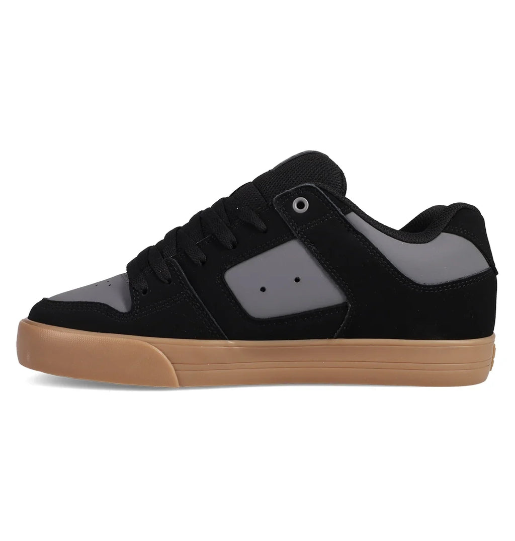 Men's Padded Low-Top Sneakers - Black Grey Gum