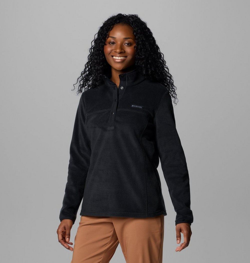 Women's Half-Snap Fleece Pullover - Navy