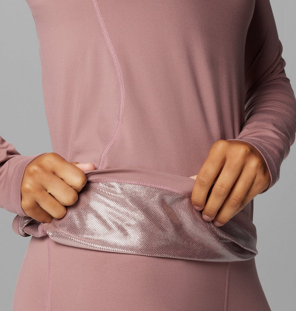 Women's Midweight Thermal Base Layer Top - Pink