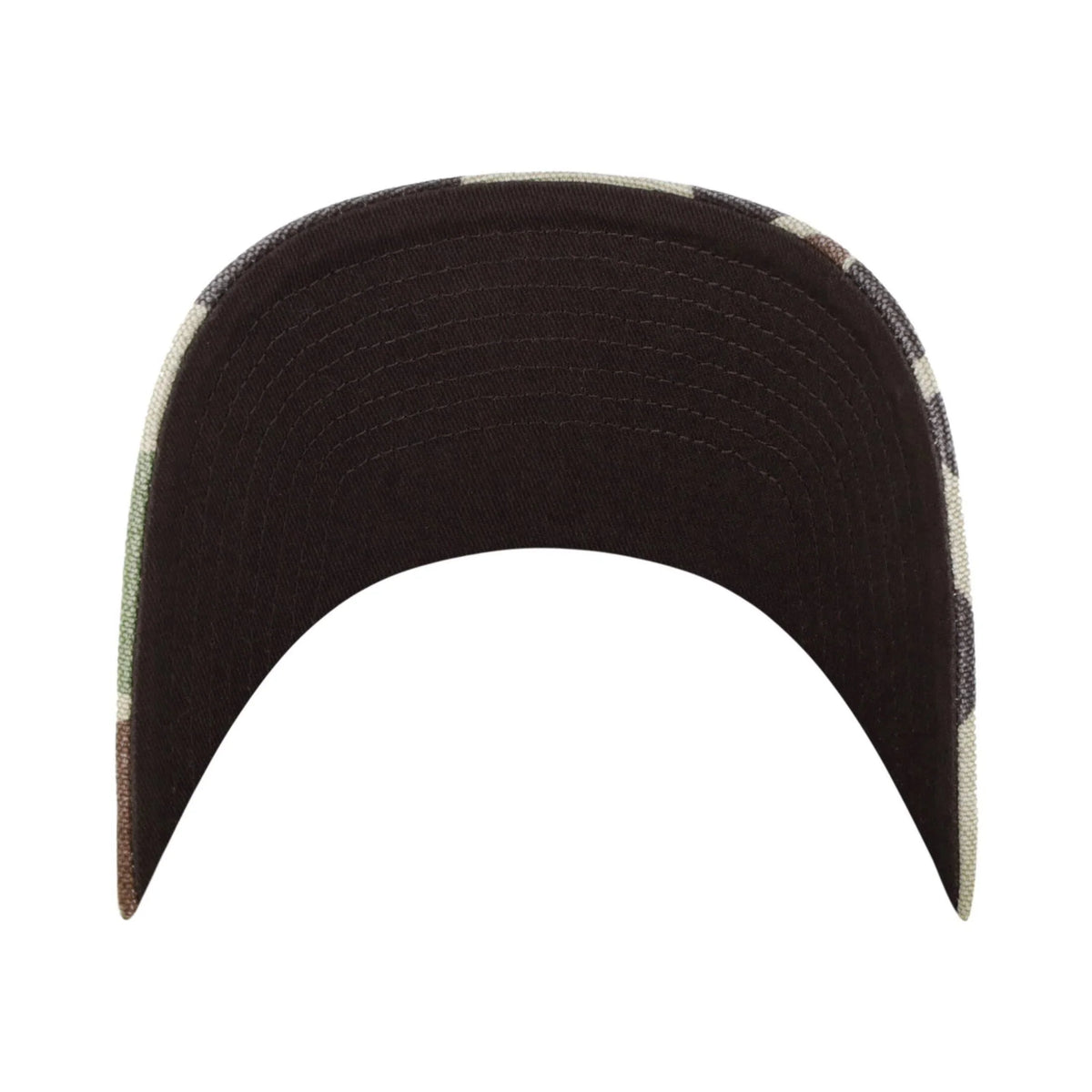 Camo Baseball Cap With Embroidered Team Logo