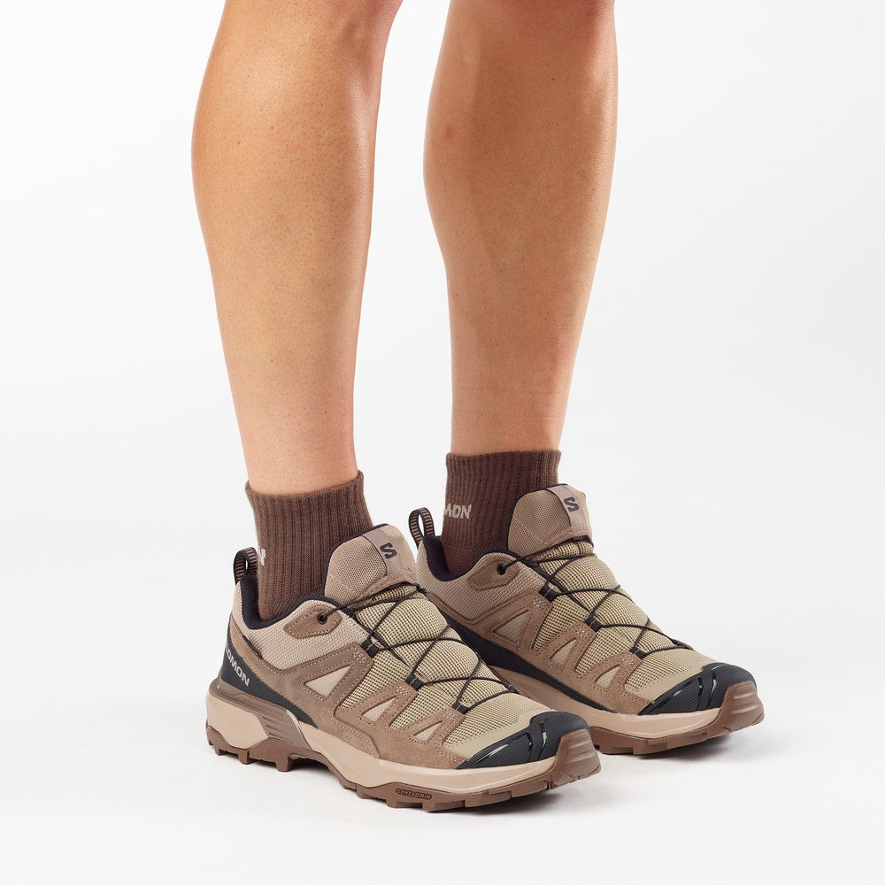 Waterproof Leather Hiking Shoe - Tan