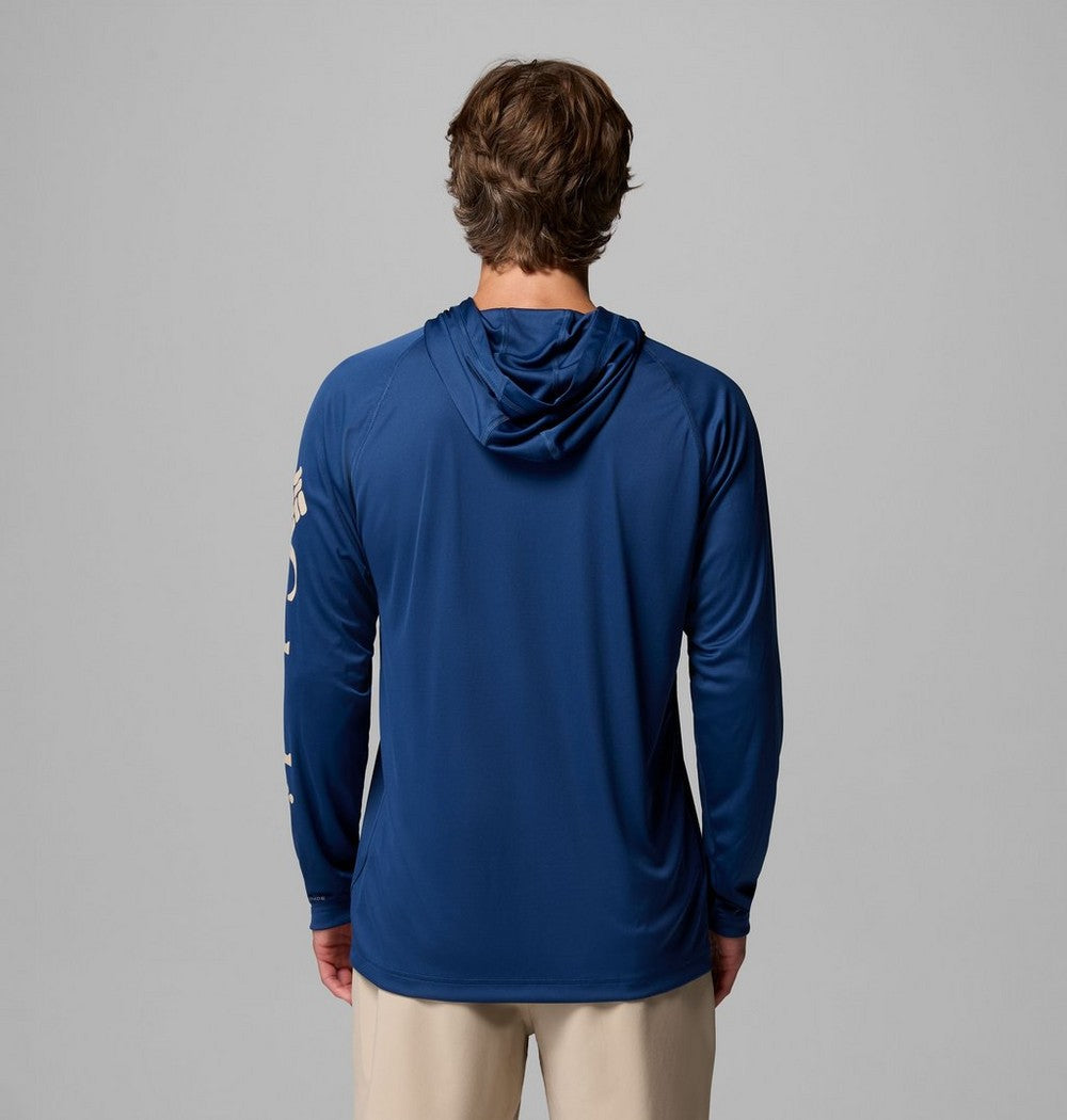 Men's Long-Sleeve Sun Hoodie - Gray
