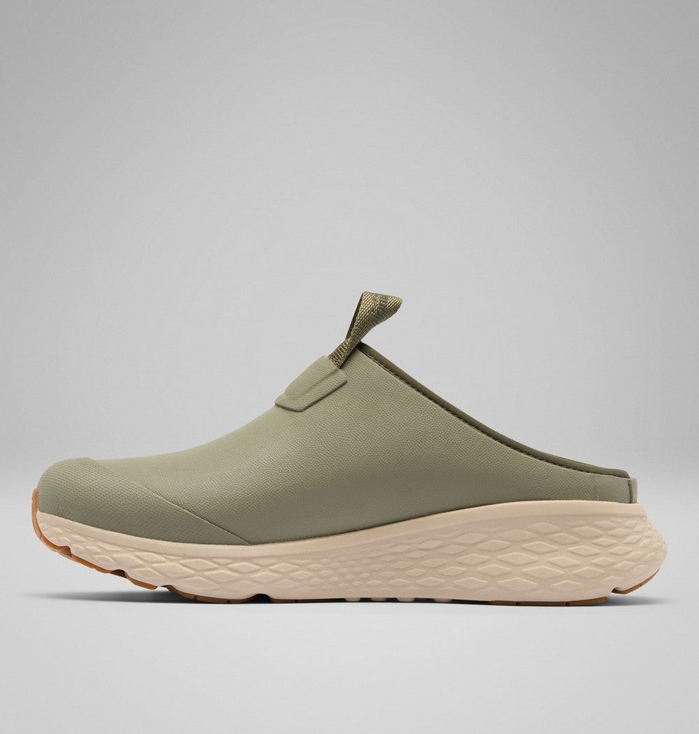 Men's Rubber Slide Sandals - Brown Green