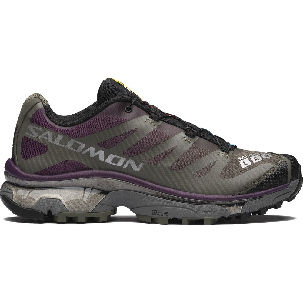 Cushioned Retro Sneakers - Black