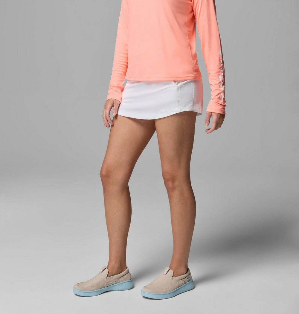 Women's Fishing Skort - White