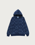Kids' Tonal Graphic Zip Hoodie - Navy