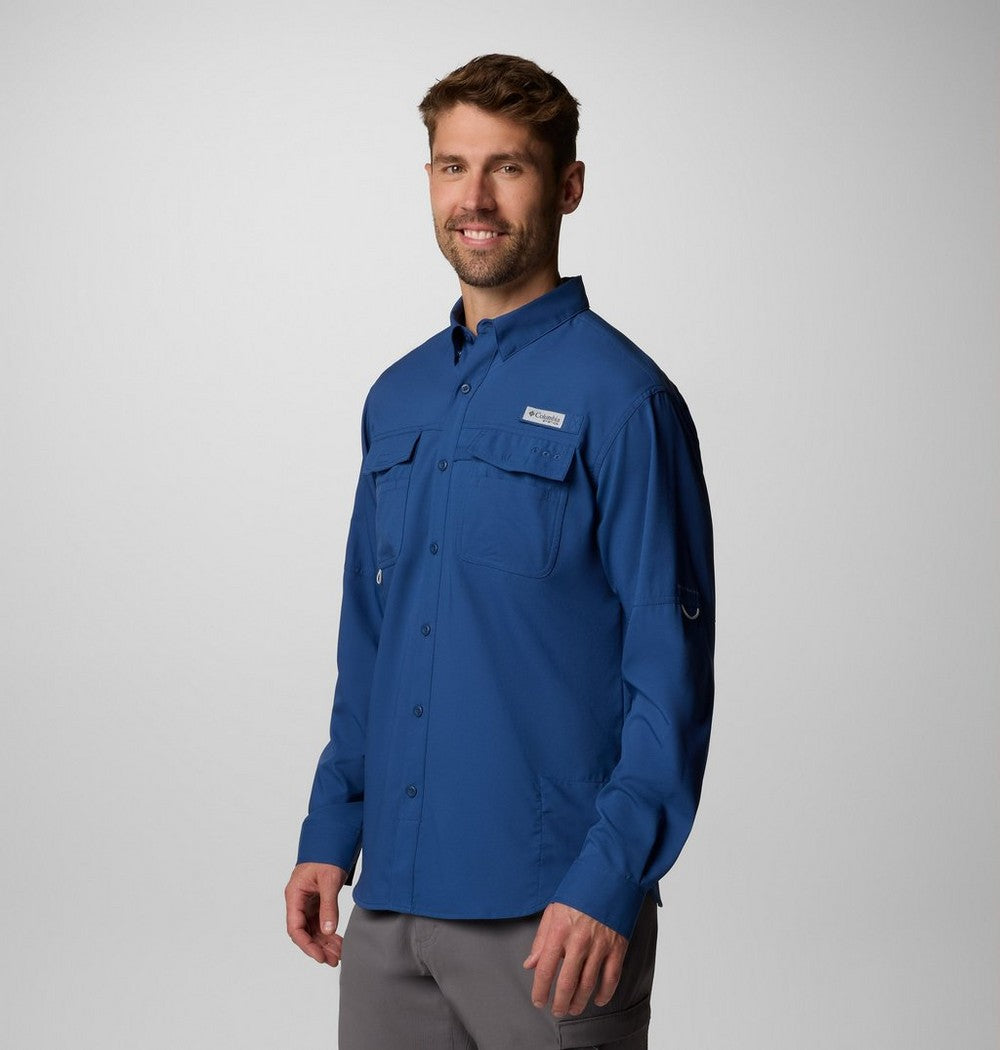 Men's Long Sleeve Fishing Shirt - White