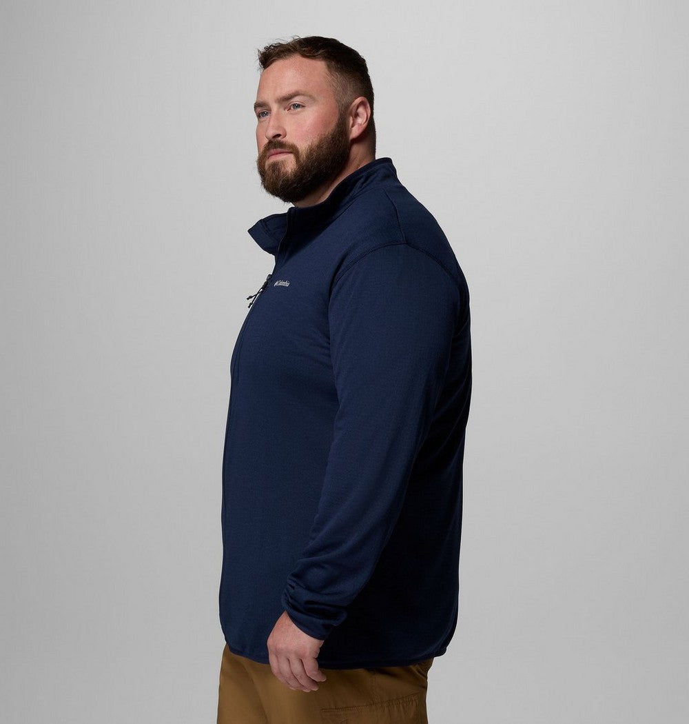 Men's Big Grid Fleece Full-Zip Jacket - Green