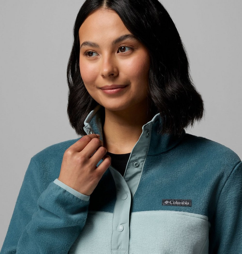 Women's Half-Snap Fleece Pullover - Navy