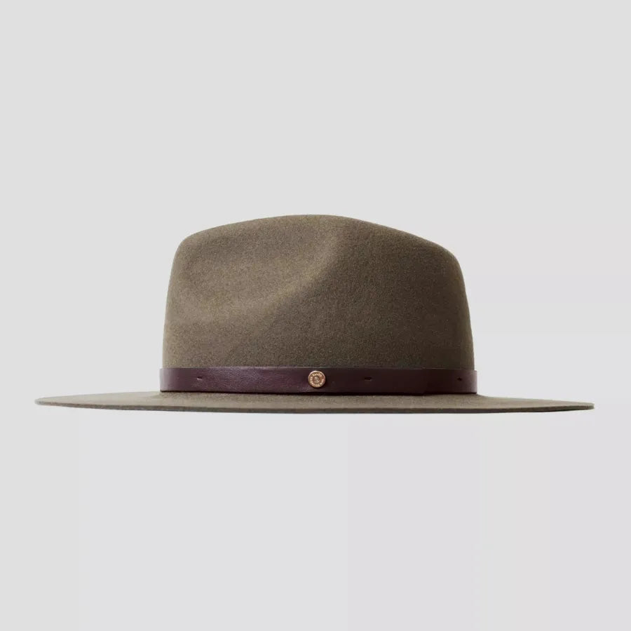 Geoffery Fedora-Dark Olive
