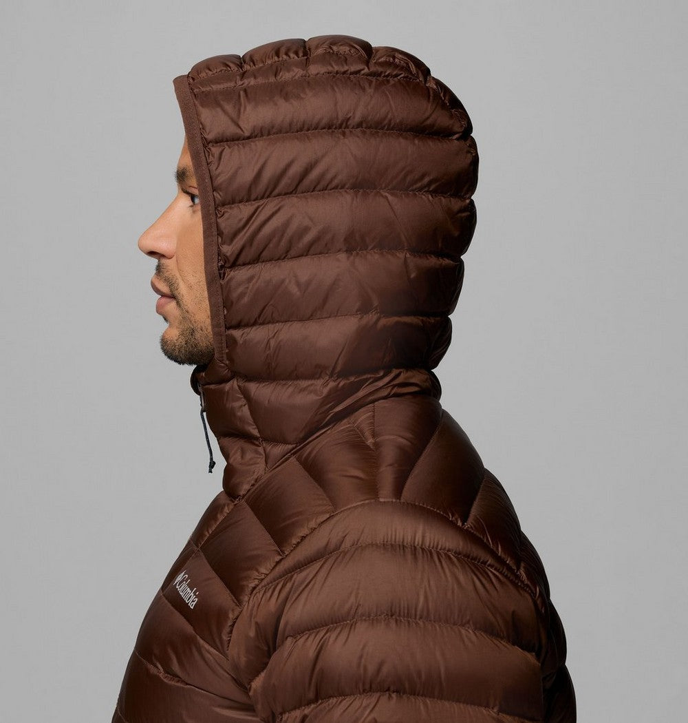 Men's Packable Down Hooded Jacket - Blue