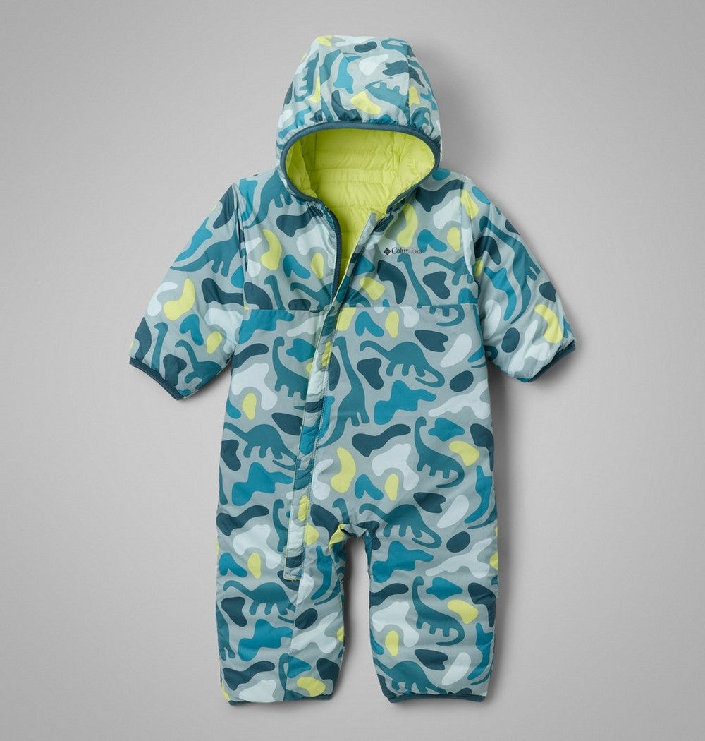 Infant Reversible Insulated Bunting - Blue