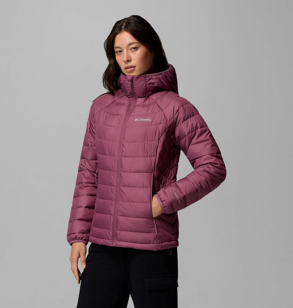 Women's Hooded Puffer Jacket - Navy