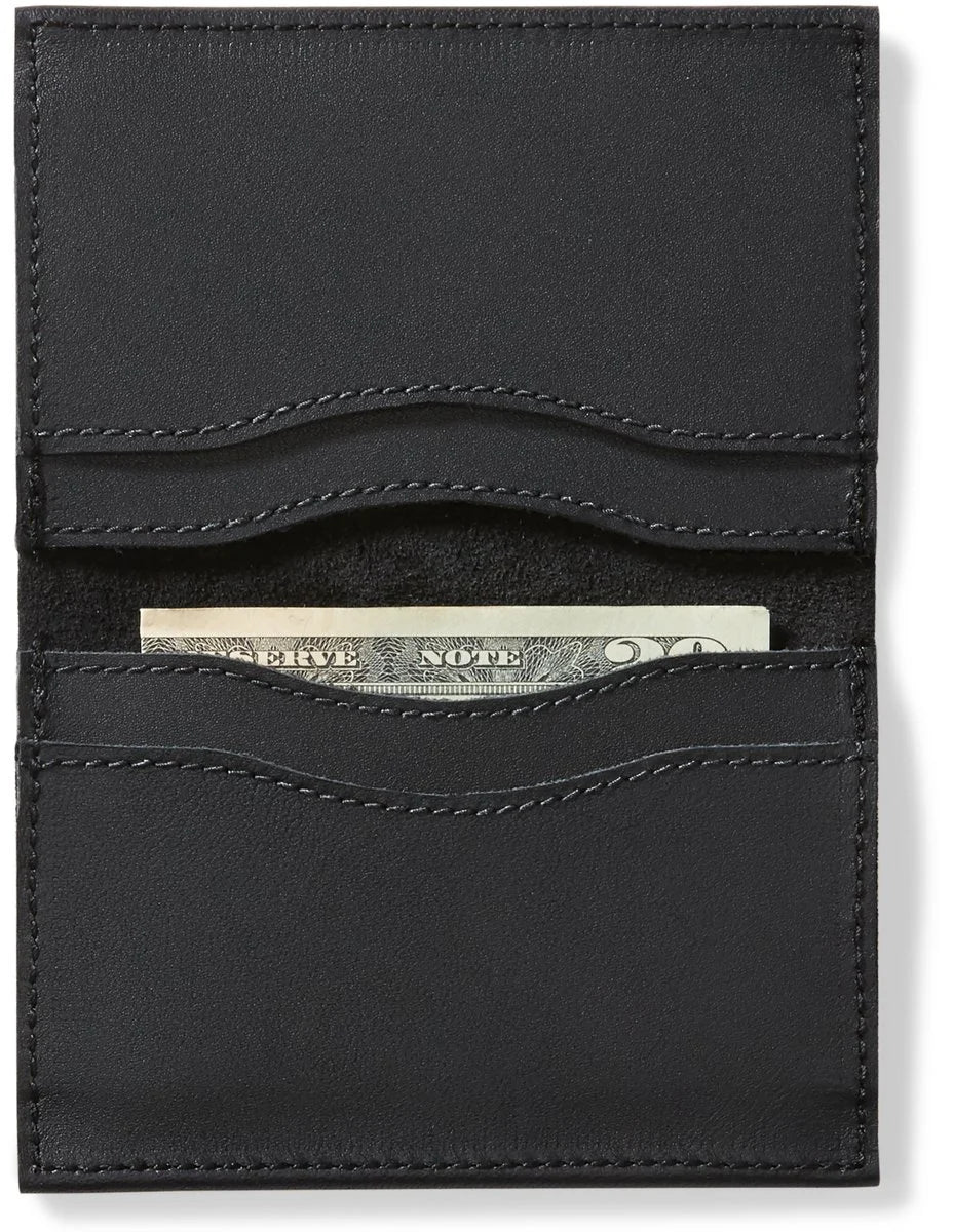 Full-Grain Leather Wallet - Black
