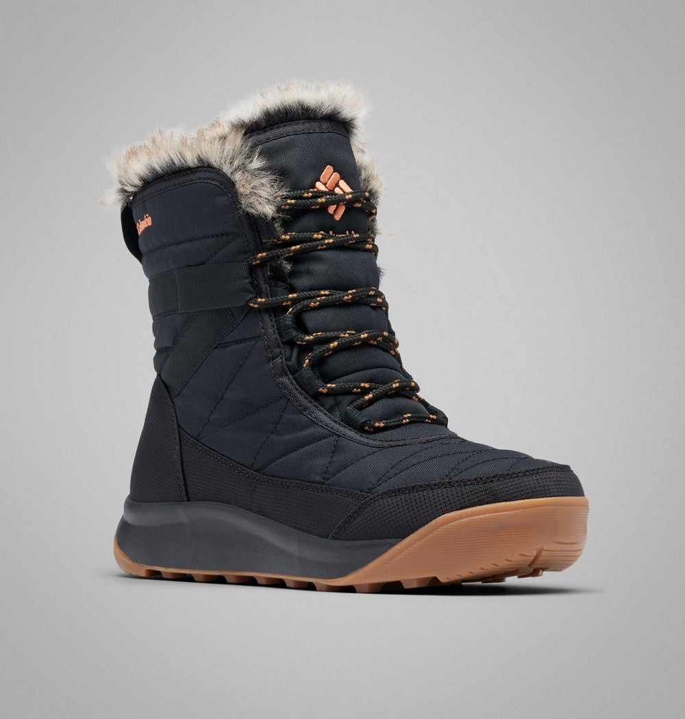 Women's Insulated Winter Ankle Boot - Gray Purple