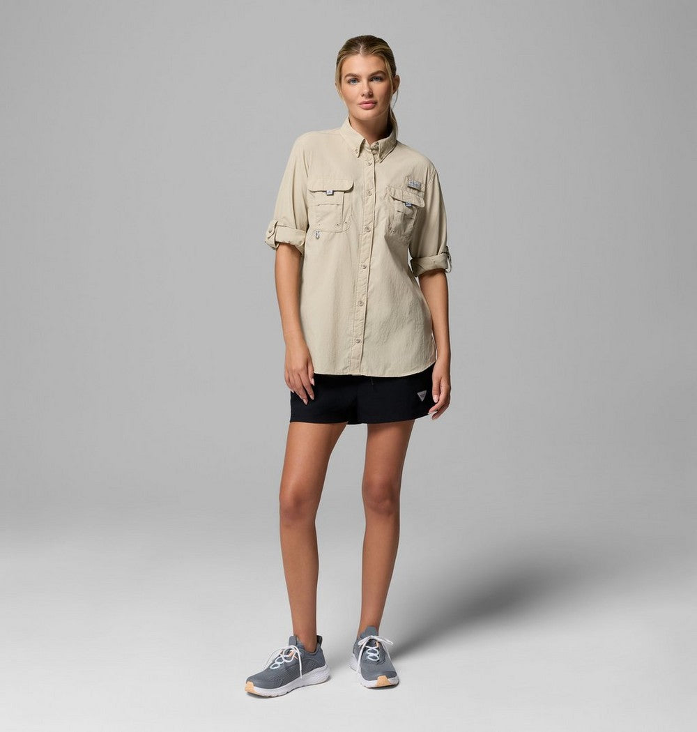 Women's Long Sleeve Fishing Shirt - Pink
