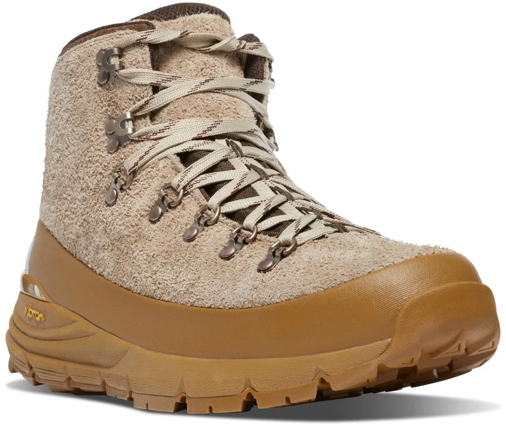 Waterproof Suede Hiking Boot - Almond