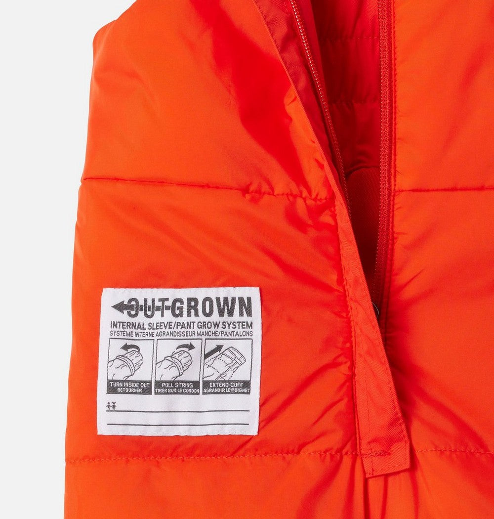 Toddler Waterproof Insulated Snow Bib - Red