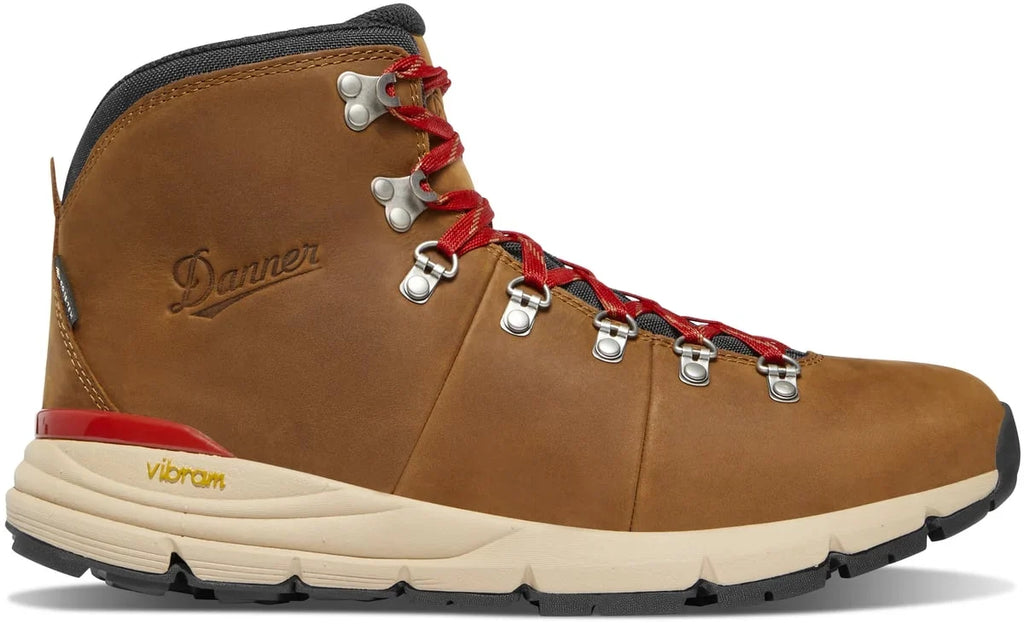 Men's 4.5-Inch Waterproof Hiking Boot - Brown/Red