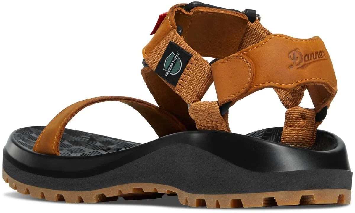 Women's Leather Sandals - Roasted Pecan
