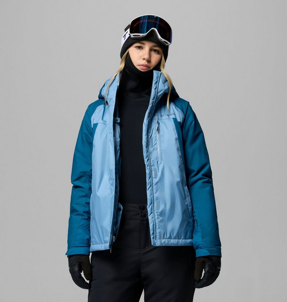 Women's Insulated Ski Jacket - Blue