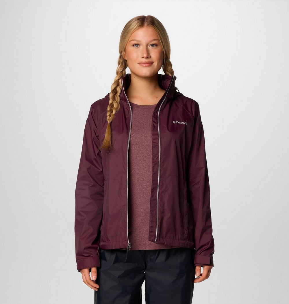 Women's Packable Water-Repellent Jacket - Blue