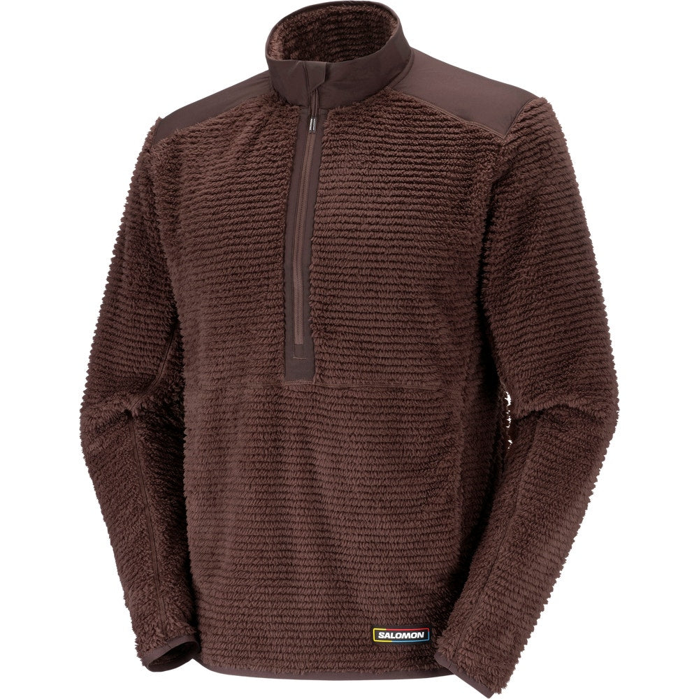 Men's Insulated Half-Zip Fleece - Black