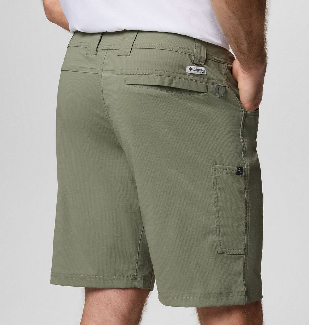 Men's UPF 50 Stretch Utility Shorts - Green