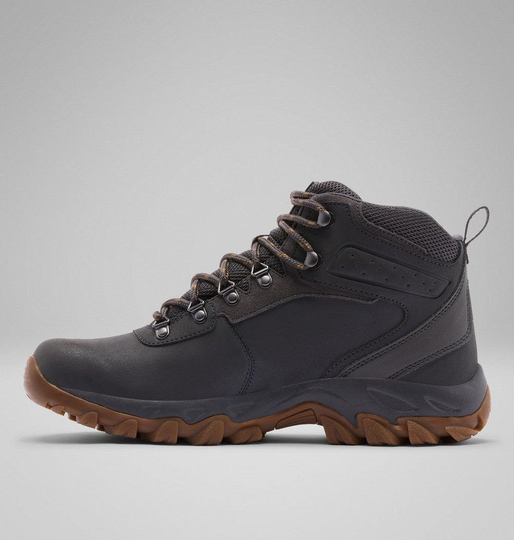 Men's Wide Waterproof Hiking Boot - Tan Blue
