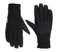 Women's Touchscreen Knit Fleece Gloves - Black