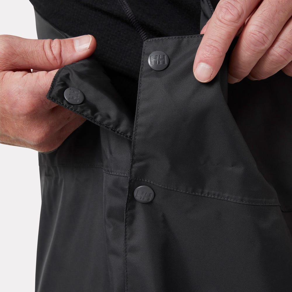 High-Visibility Waterproof Shell Bib Pants - Orange