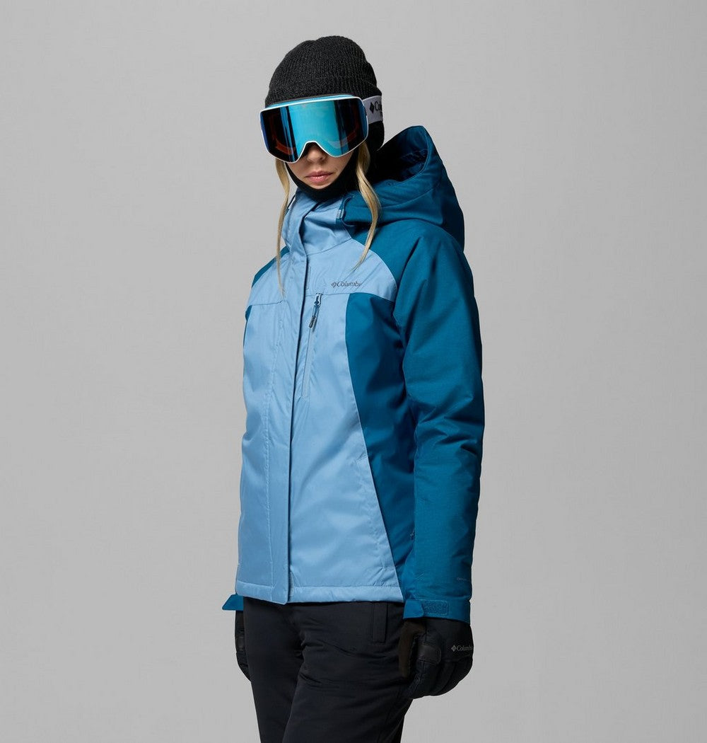 Women's Insulated Ski Jacket - Blue