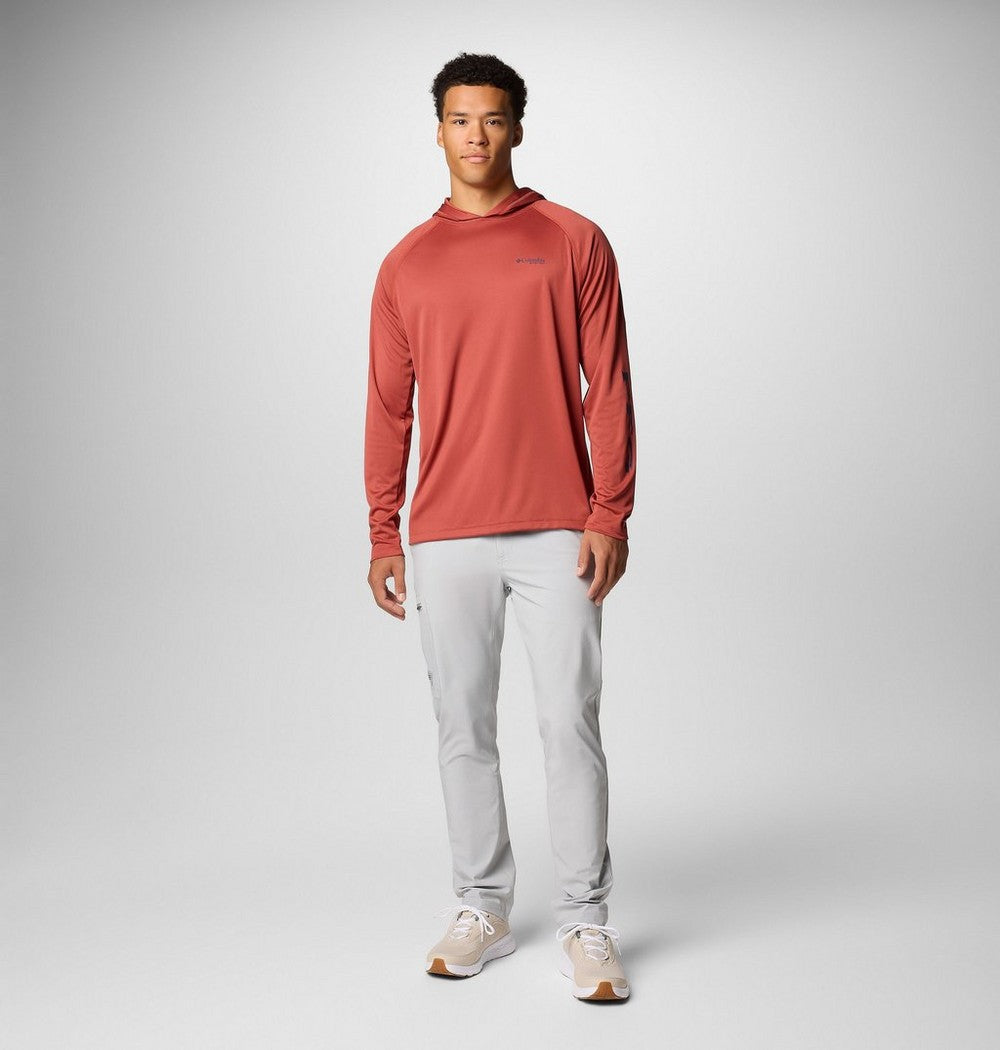 Men's Long-Sleeve Sun Hoodie - Gray