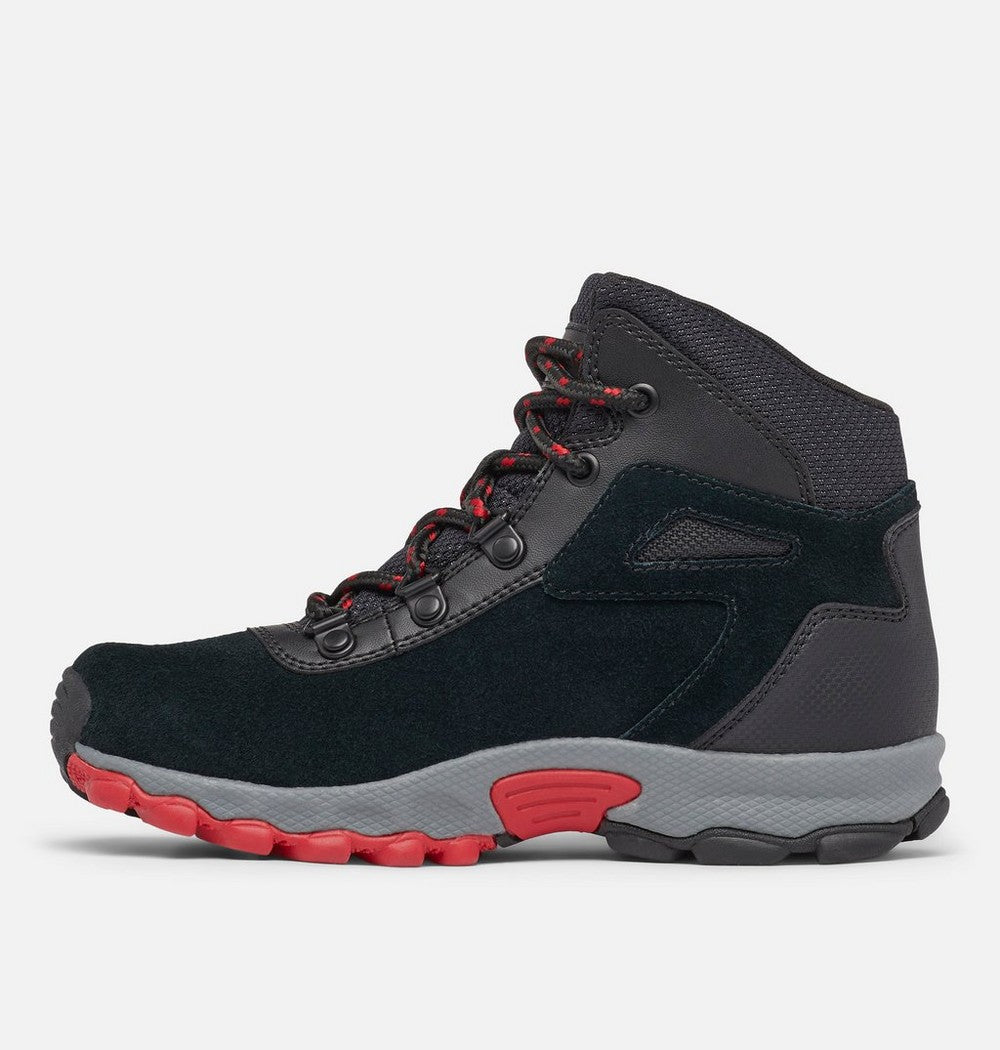 Big Kids' Suede Trail Hiking Boot - Black Red