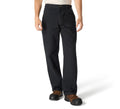 Men's Loose Cotton Canvas Utility Pants - Black