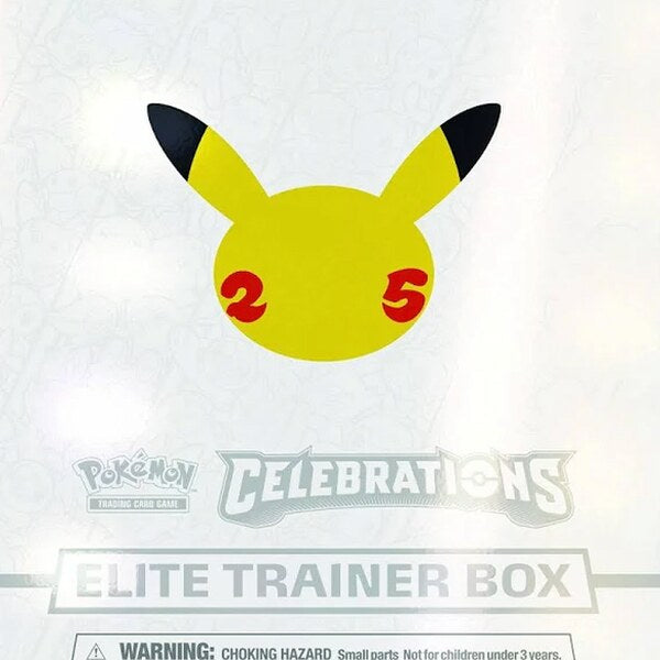 Pokemon Celebrations Elite Trainer Box With 10 Booster Packs, Greninja Foil Card, 65 Sleeves & Energy Cards