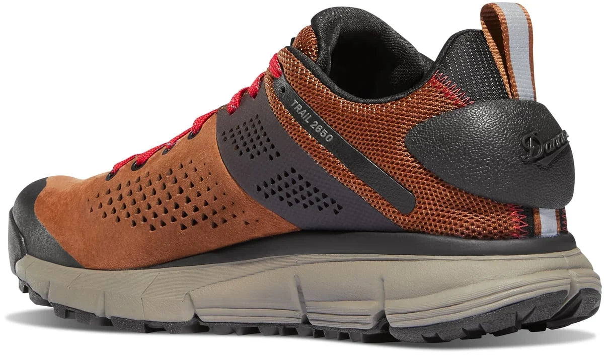 Men's 3-Inch Trail Hiking Shoe - Brown/Red